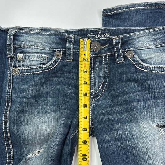 Silver Jeans Twisted Bootcut Jeans 28x33 - Picture 8 of 11